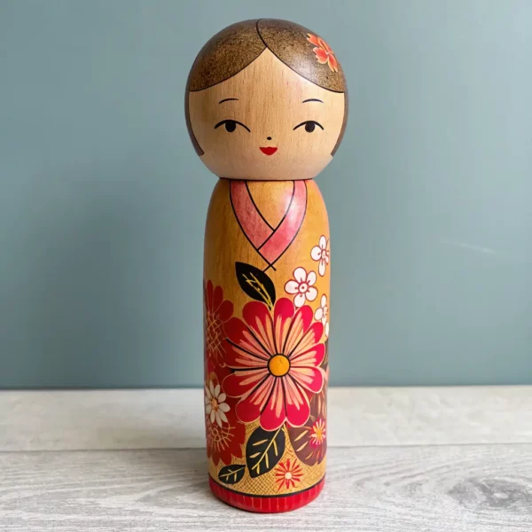 Vintage Japanese Kokeshi Doll